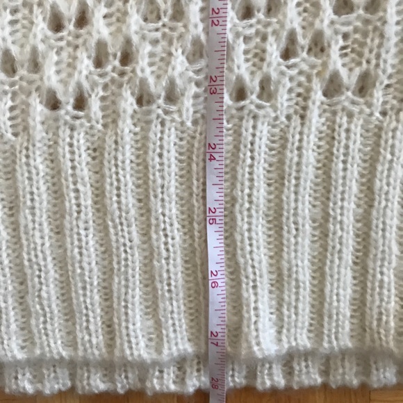 Say What? White off shoulder/off-the-shoulder sweater dress - Size Small - Picture 4 of 7